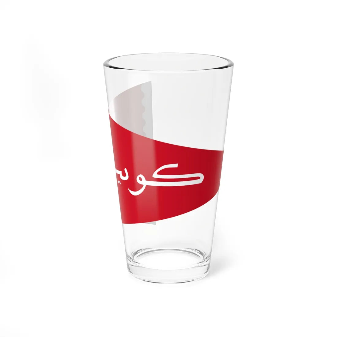 Land Ensign of Kuwait 1956-1961 2 (Kuwait) Pint Glass 16oz 16oz - Go Mug Yourself