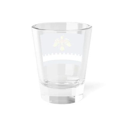 Land flag of the Moldovan Customs (Moldova) Shot Glass 1.5oz - Go Mug Yourself