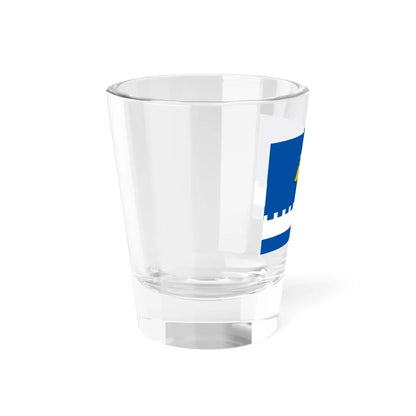 Land flag of the Moldovan Customs (Moldova) Shot Glass 1.5oz - Go Mug Yourself