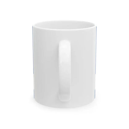 Land flag of the Moldovan Customs (Moldova) White Coffee Mug - Go Mug Yourself