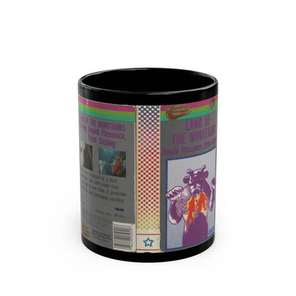 LAND OF THE MINOTAURS (VHS COVER) - Black Coffee Mug 11oz - Go Mug Yourself