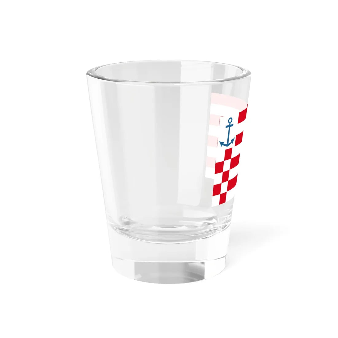 Landesdienstflagge der bremischen Schiffahrt (Germany) Shot Glass 1.5oz - Go Mug Yourself