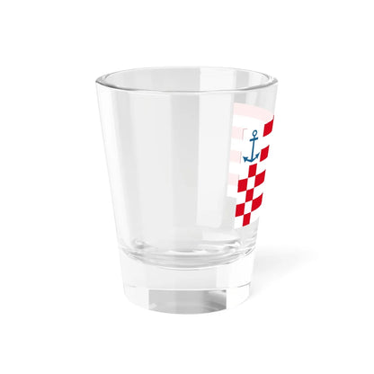 Landesdienstflagge der bremischen Schiffahrt (Germany) Shot Glass 1.5oz - Go Mug Yourself