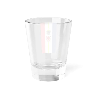 Landesdienstflagge Mecklenburg-Vorpommerns in Bannerform (Germany) Shot Glass 1.5oz - Go Mug Yourself