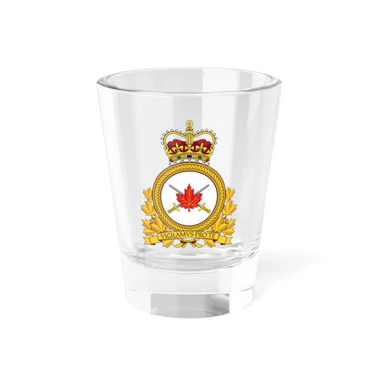 LANDFORCOM Emblem (Canada) (Coat of Arms) Shot Glass 1.5oz 1.5oz - Go Mug Yourself