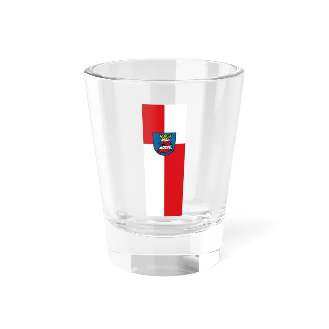 Landkreis Biedenkopf Banner (Germany) Shot Glass 1.5oz 1.5oz - Go Mug Yourself