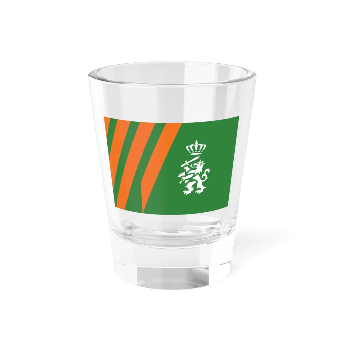 Landmacht vlag 2001 - 2011 (Netherlands) Shot Glass 1.5oz 1.5oz - Go Mug Yourself