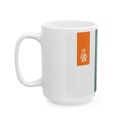 Landmacht vlag (Netherlands) White Coffee Mug - Go Mug Yourself