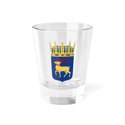 Ölands vapen crowned (Sweden) (Coat of Arms) Shot Glass 1.5oz 1.5oz - Go Mug Yourself