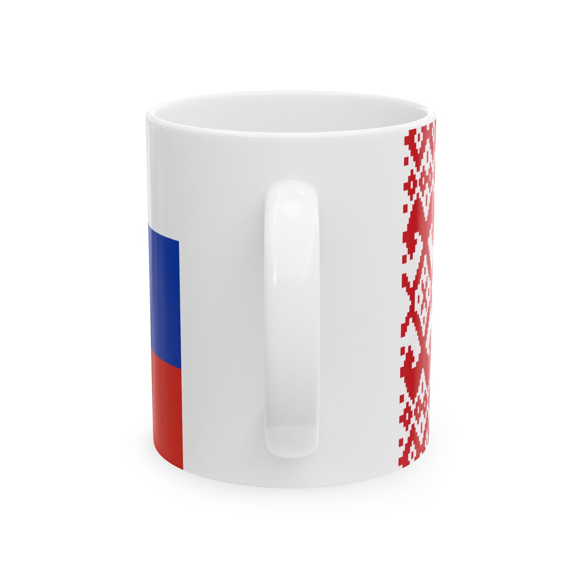 Lang-ru (Belarus) White Coffee Mug-Go Mug Yourself