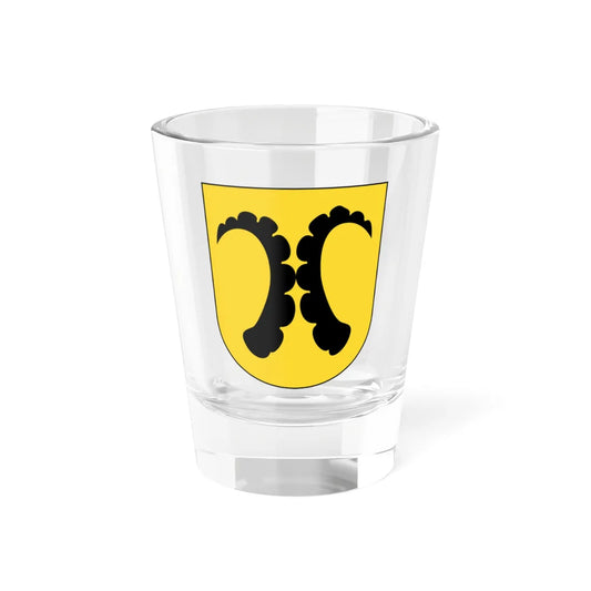 Langenhard coat of arms (Switzerland) (Coat of Arms) Shot Glass 1.5oz 1.5oz - Go Mug Yourself