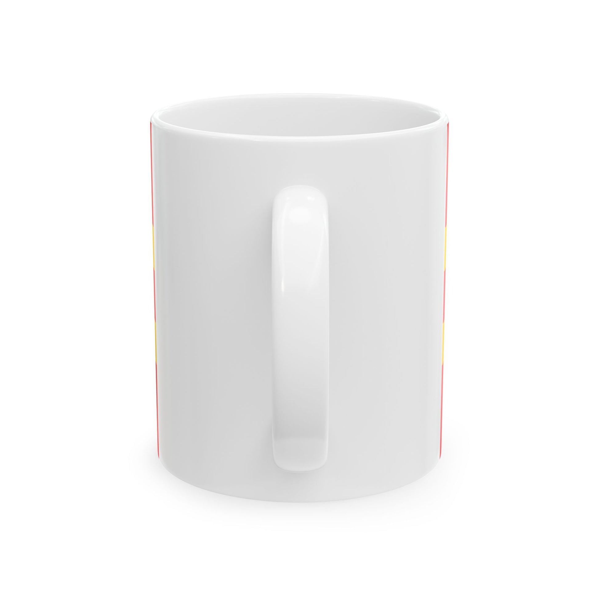 Langley British Columbia flag (Canada) White Coffee Mug-Go Mug Yourself