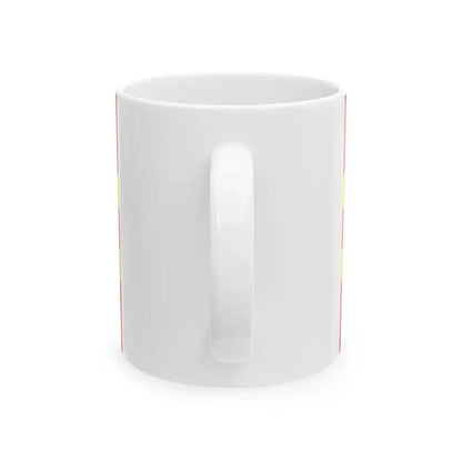 Langley British Columbia flag (Canada) White Coffee Mug - Go Mug Yourself