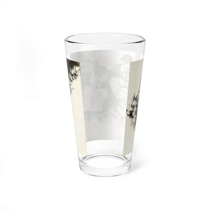 Language for Daily Use Illustration (World Book Company, undated) _ 6 - Pint Glass 16oz - Go Mug Yourself