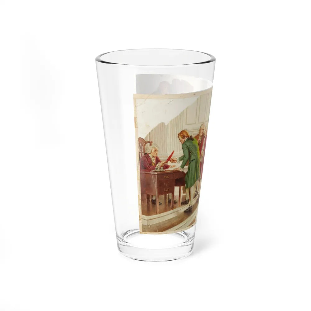 Language for Daily Use Illustration (World Book Company, undated) _ 1 - Pint Glass 16oz-Go Mug Yourself