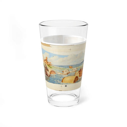 Language for Daily Use Illustration (World Book Company, undated) _ 2 - Pint Glass 16oz-16oz-Go Mug Yourself