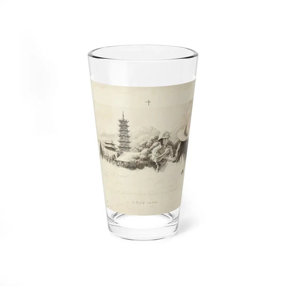 Language for Daily Use page 222 Illustration (World Book Company, c. 1955) - Pint Glass 16oz 16oz - Go Mug Yourself