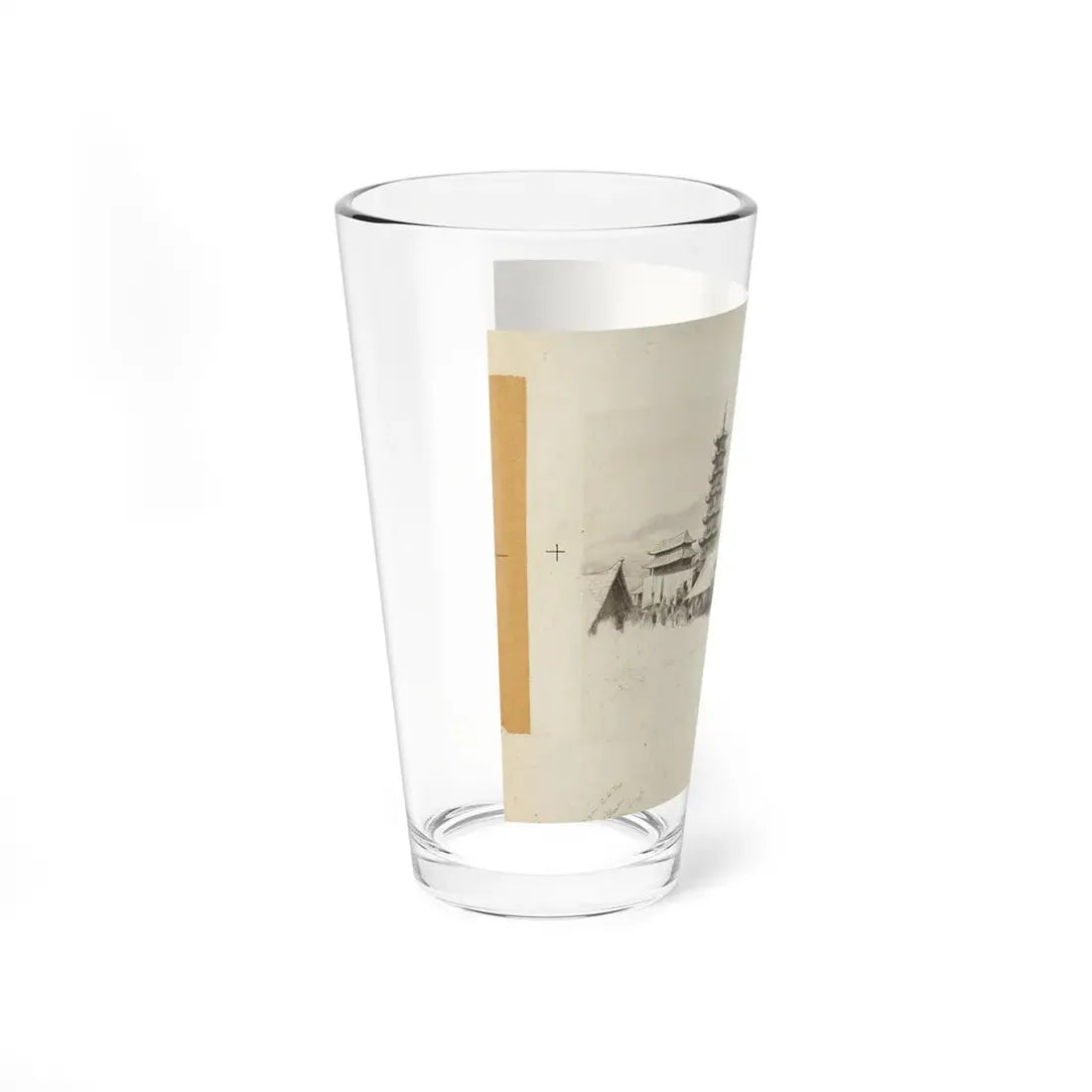 Language for Daily Use page 222 Illustration (World Book Company, c. 1955) - Pint Glass 16oz - Go Mug Yourself
