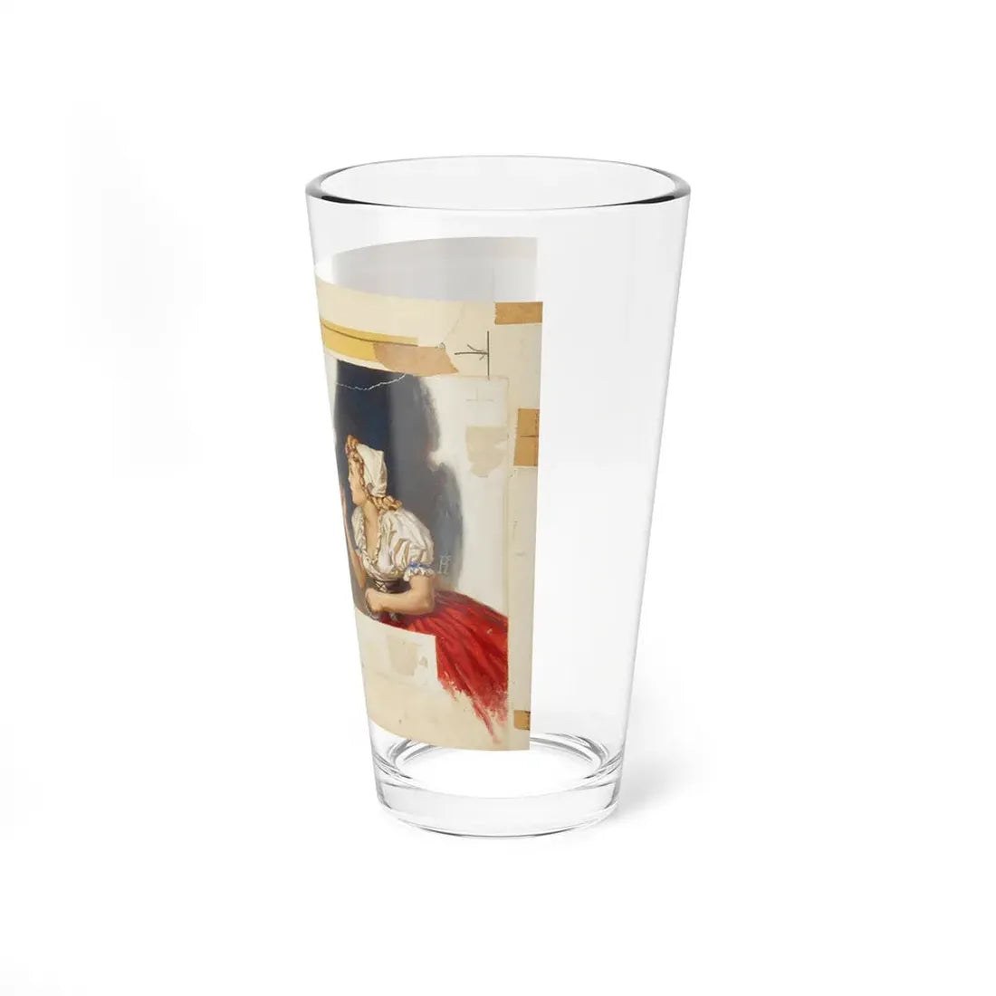 Language for Daily Use page 289 Illustration (World Book Company, c. 1955) - Pint Glass 16oz - Go Mug Yourself