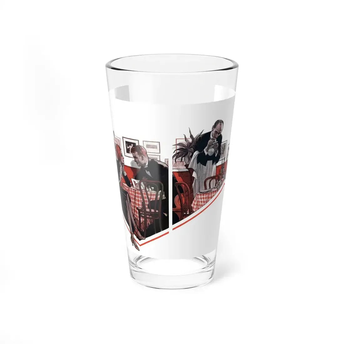 Language of Love (1), Cosmopolitan, January 1933 - Pint Glass 16oz 16oz - Go Mug Yourself