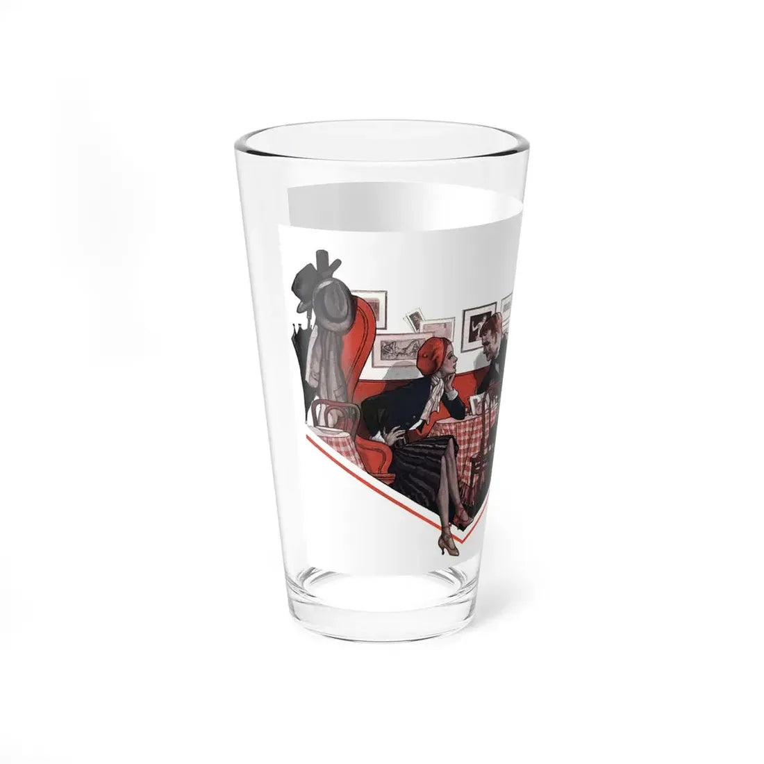 Language of Love (1), Cosmopolitan, January 1933 - Pint Glass 16oz - Go Mug Yourself