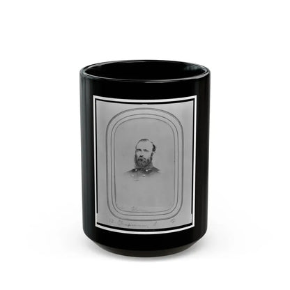 Lansard F. Chapman, Bust Portrait, Facing Slightly Left (U.S. Civil War) Black Coffee Mug 15oz - Go Mug Yourself