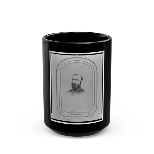 Lansard F. Chapman, Bust Portrait, Facing Slightly Left (U.S. Civil War) Black Coffee Mug 15oz - Go Mug Yourself
