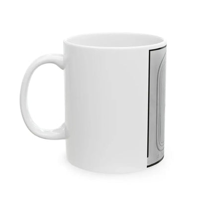 Lansard F. Chapman, Bust Portrait, Facing Slightly Left (U.S. Civil War) White Coffee Mug - Go Mug Yourself