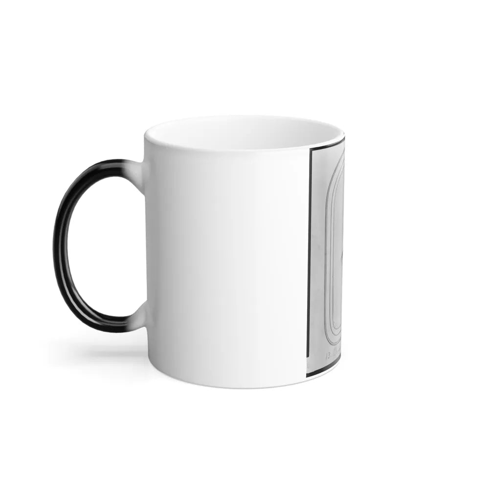 Lansard F. Chapman, Bust Portrait, Facing Slightly Left (U.S. Civil War) Color Changing Coffee Mug 11oz-Go Mug Yourself