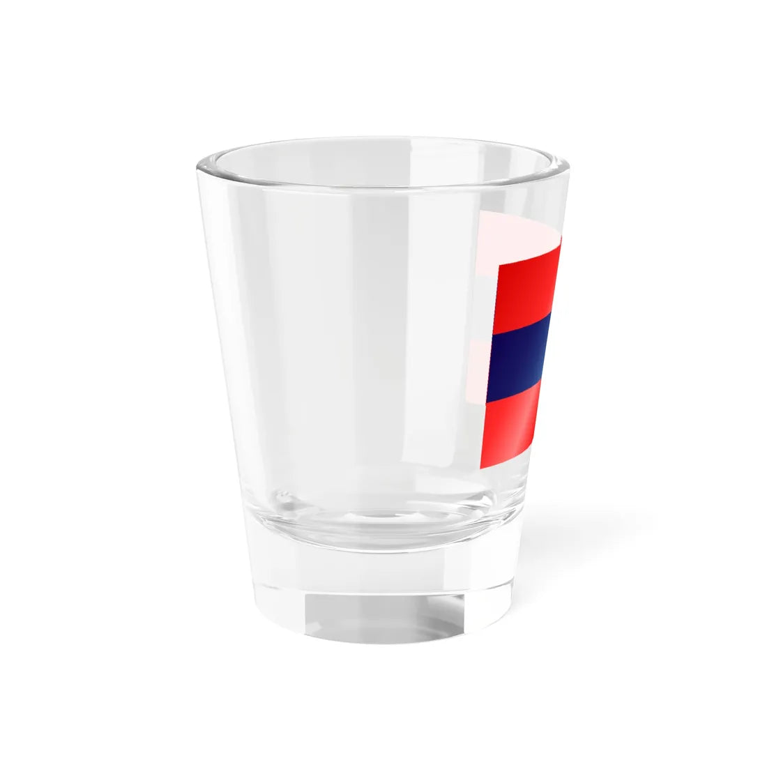 Lao Flag (Laos) Shot Glass 1.5oz - Go Mug Yourself
