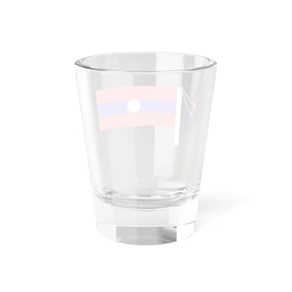 Lao tricolor (Laos) Shot Glass 1.5oz - Go Mug Yourself