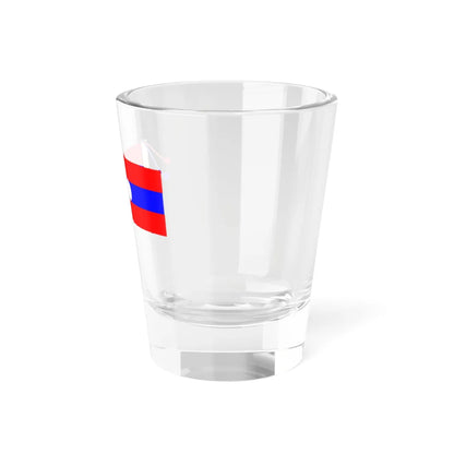 Lao tricolor (Laos) Shot Glass 1.5oz - Go Mug Yourself