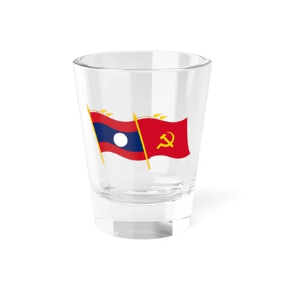 Laos congress flags (Laos) Shot Glass 1.5oz 1.5oz - Go Mug Yourself
