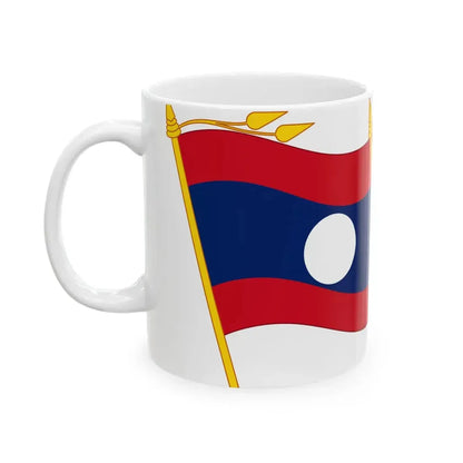 Laos congress flags (Laos) White Coffee Mug - Go Mug Yourself