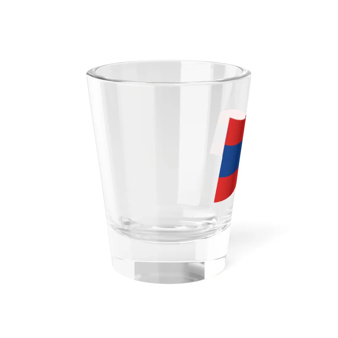 Laos Flag - iconic waving (Laos) Shot Glass 1.5oz - Go Mug Yourself