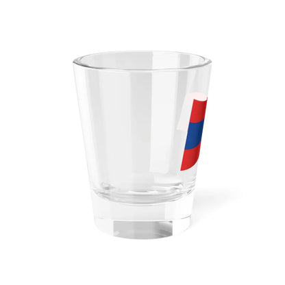 Laos Flag - iconic waving (Laos) Shot Glass 1.5oz - Go Mug Yourself