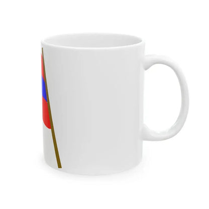 Laotricolor (Laos) White Coffee Mug - Go Mug Yourself