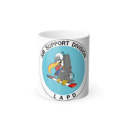 LAPD Air Support Division - Color Changing Mug 11oz-11oz-Go Mug Yourself