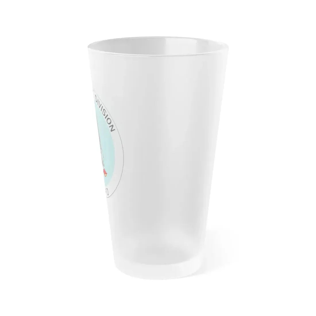 LAPD Air Support Division - Frosted Pint Glass 16oz - Go Mug Yourself