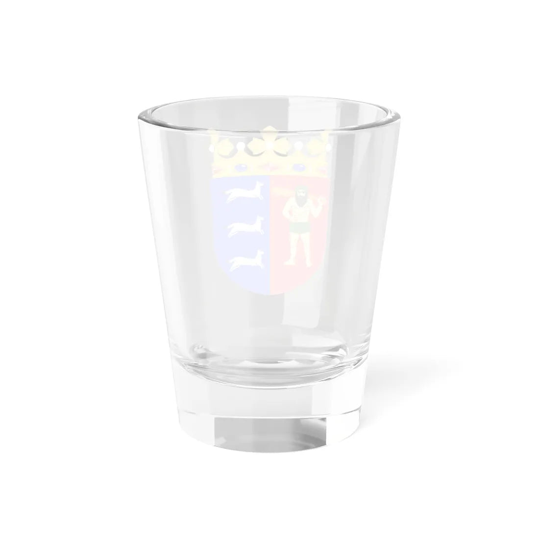 Lapin läänin vaakuna (Finland) (Coat of Arms) Shot Glass 1.5oz - Go Mug Yourself