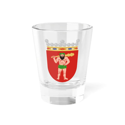 Lapin maakunnan vaakuna (Finland) (Coat of Arms) Shot Glass 1.5oz 1.5oz - Go Mug Yourself