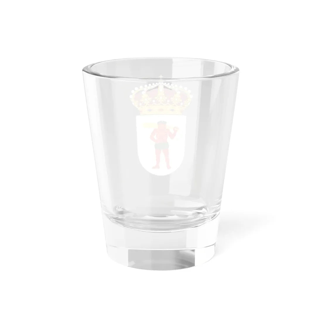 Lappland vapen med kunglig krona (Sweden) (Coat of Arms) Shot Glass 1.5oz - Go Mug Yourself