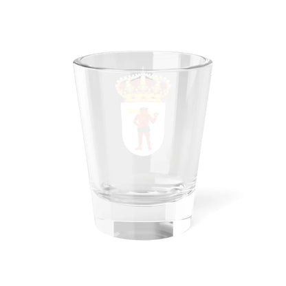 Lappland vapen med kunglig krona (Sweden) (Coat of Arms) Shot Glass 1.5oz - Go Mug Yourself