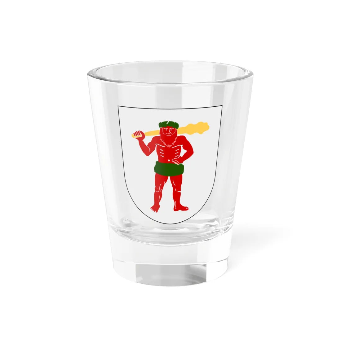 Lappland vapen (Sweden) (Coat of Arms) Shot Glass 1.5oz 1.5oz - Go Mug Yourself