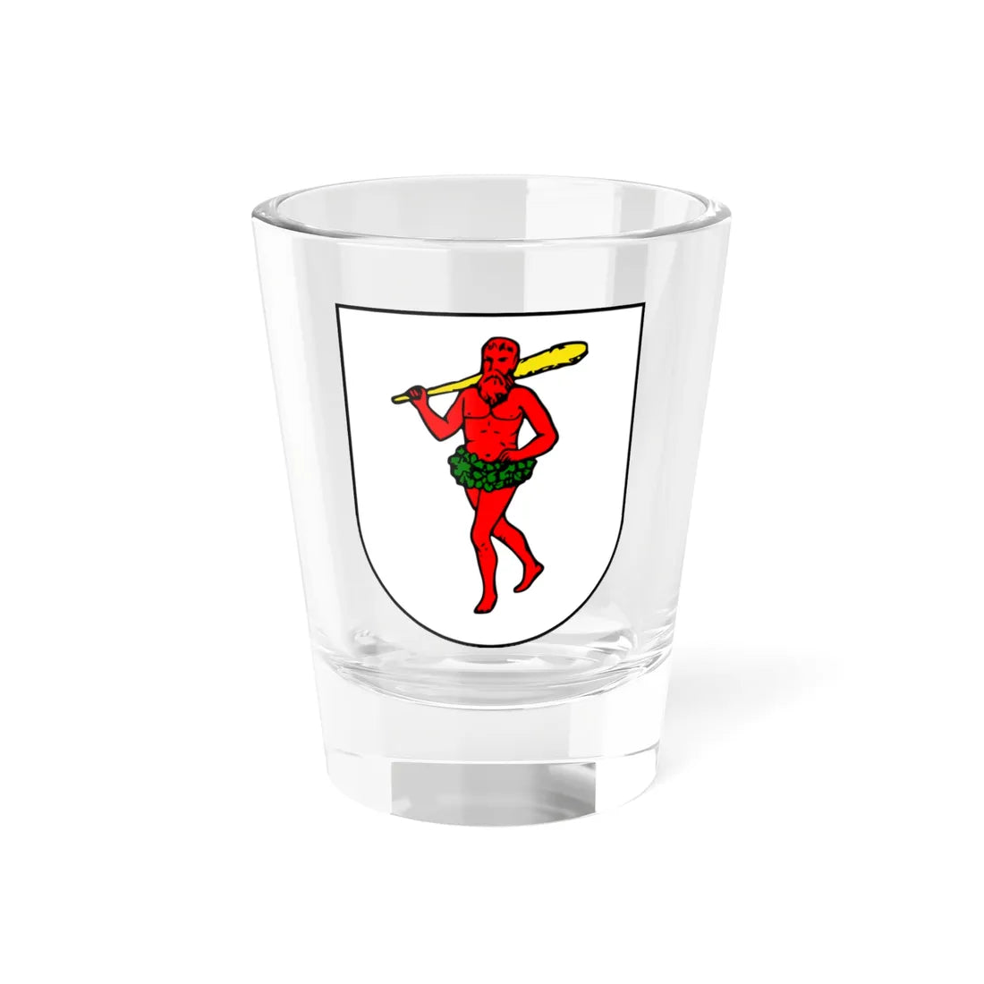 Lapplands vapen (Sweden) (Coat of Arms) Shot Glass 1.5oz 1.5oz - Go Mug Yourself