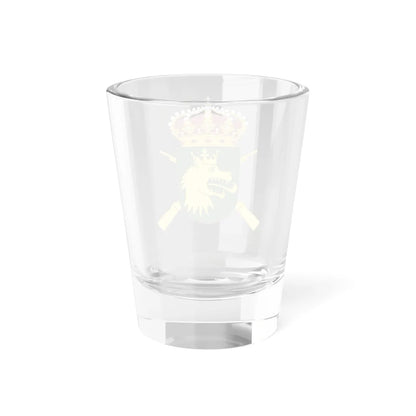 Lapplandsjägargruppen vapen 2016 (Sweden) (Coat of Arms) Shot Glass 1.5oz - Go Mug Yourself