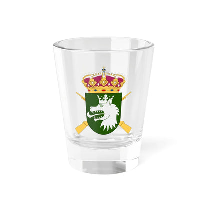 Lapplandsjägargruppen vapen (Sweden) (Coat of Arms) Shot Glass 1.5oz 1.5oz - Go Mug Yourself