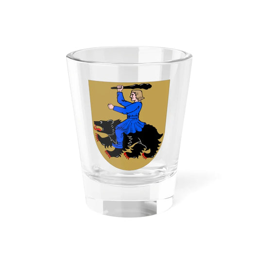 Lapua.vaakuna (Finland) (Coat of Arms) Shot Glass 1.5oz 1.5oz - Go Mug Yourself