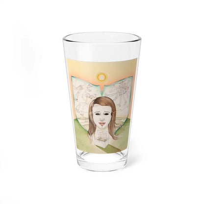 Lara's Theme Illustration - Pint Glass 16oz 16oz - Go Mug Yourself