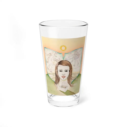 Lara's Theme Illustration - Pint Glass 16oz 16oz - Go Mug Yourself
